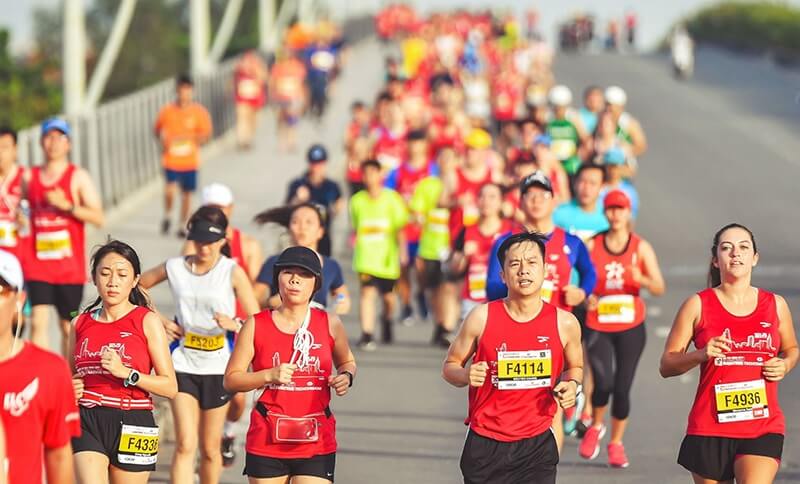 Chạy đúng cách sẽ giúp cơ thể của vận động viên ổn định hơn khi kết thúc đường đua